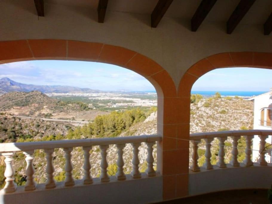 Self Contained, Detached Hillside Villa Near Oliva With Stunning Vistas Castillo del Reboller Buitenkant foto