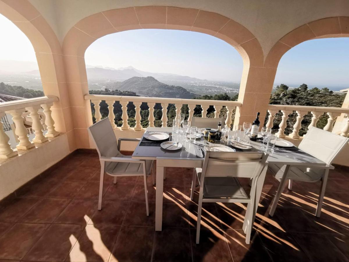 Self Contained, Detached Hillside Villa Near Oliva With Stunning Vistas Castillo del Reboller Buitenkant foto